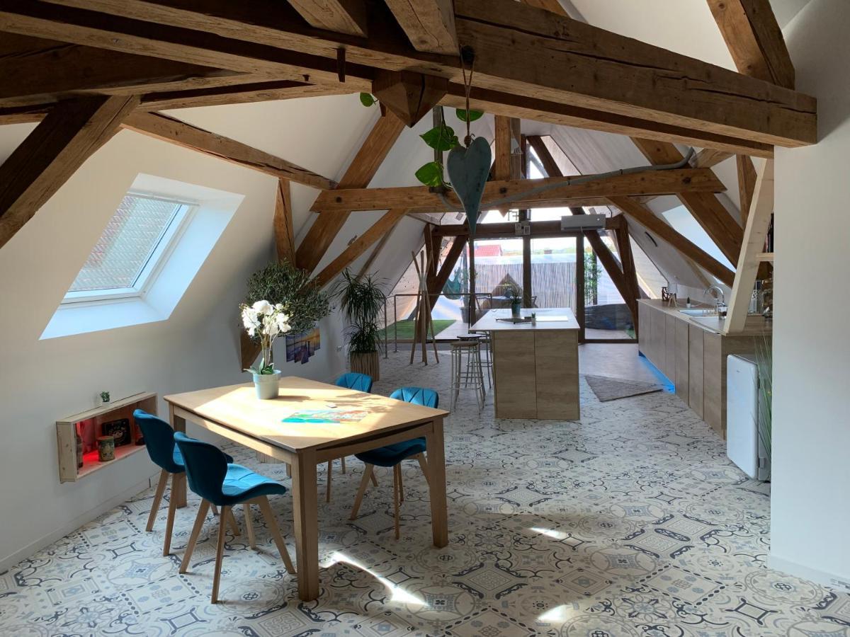 Appartement Nid De Cigogne à Illhaeusern Extérieur photo